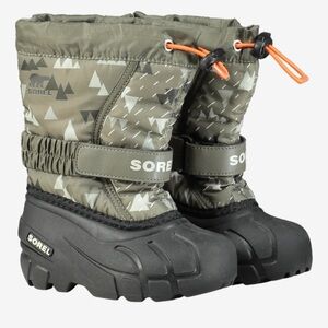 Sorel Flurry Snow Boots Kids Size 12 Waterproof Winter Boots